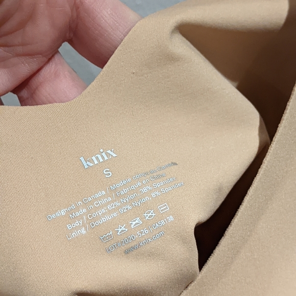 Knix luxelift tank top size small beige nude - Picture 5 of 5